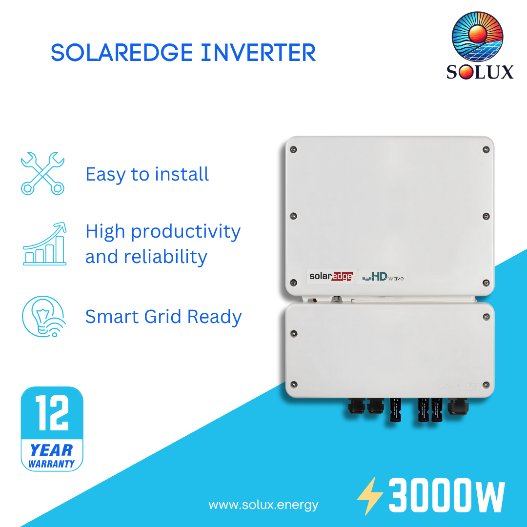 This is an image of SolarEdge 3000W Single Phase Inverter